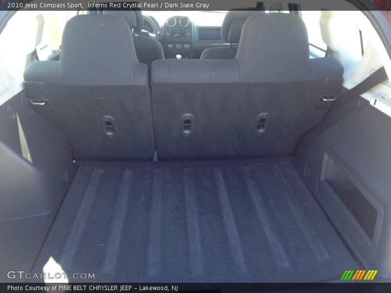 Inferno Red Crystal Pearl / Dark Slate Gray 2010 Jeep Compass Sport
