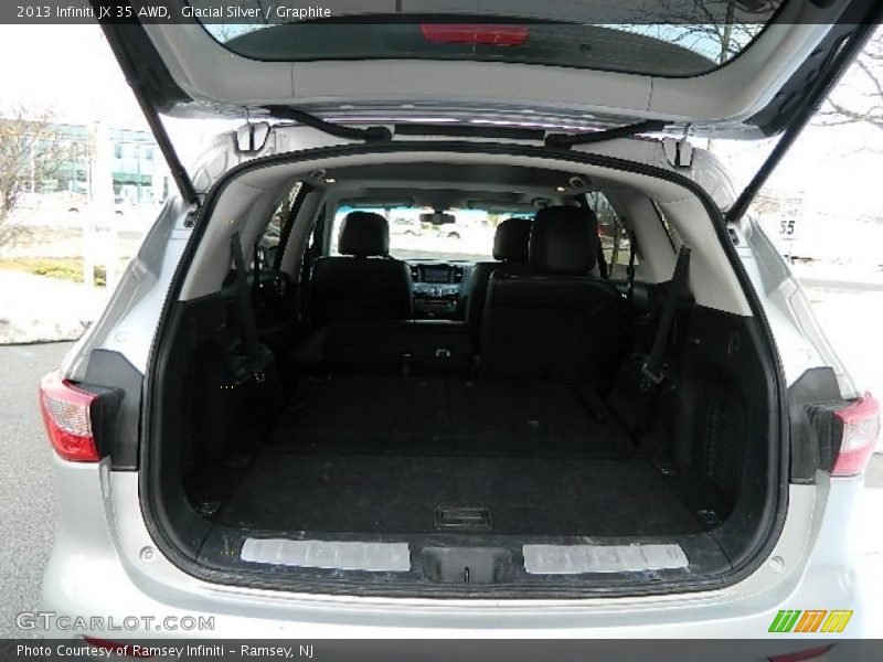 Glacial Silver / Graphite 2013 Infiniti JX 35 AWD