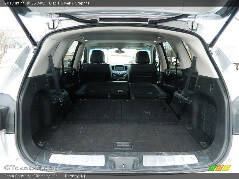 Glacial Silver / Graphite 2013 Infiniti JX 35 AWD