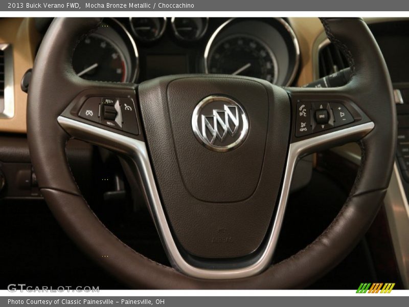 Mocha Bronze Metallic / Choccachino 2013 Buick Verano FWD
