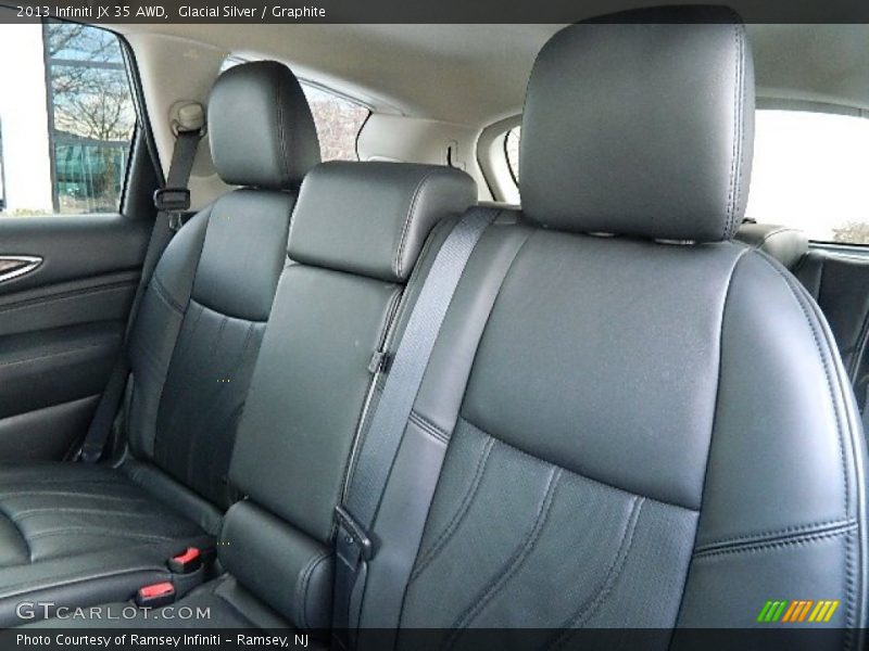 Glacial Silver / Graphite 2013 Infiniti JX 35 AWD