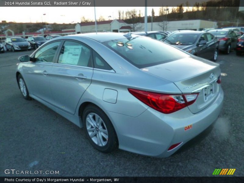 Radiant Silver / Gray 2014 Hyundai Sonata GLS