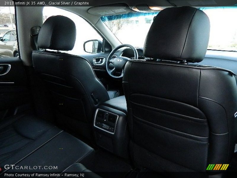 Glacial Silver / Graphite 2013 Infiniti JX 35 AWD