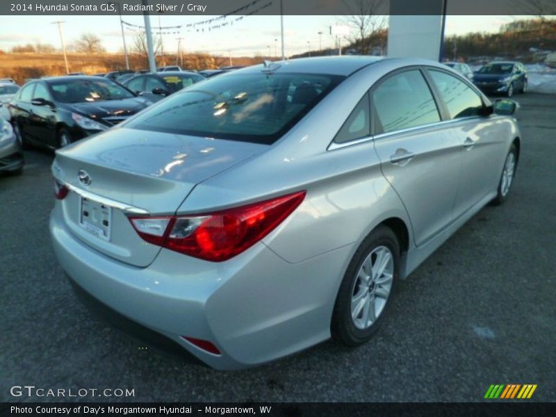 Radiant Silver / Gray 2014 Hyundai Sonata GLS