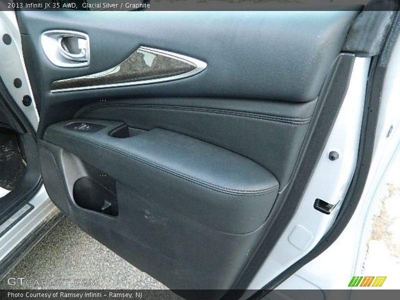 Glacial Silver / Graphite 2013 Infiniti JX 35 AWD