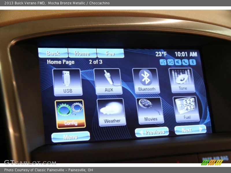Mocha Bronze Metallic / Choccachino 2013 Buick Verano FWD