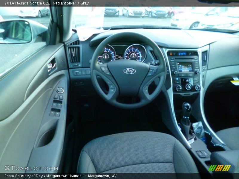 Radiant Silver / Gray 2014 Hyundai Sonata GLS