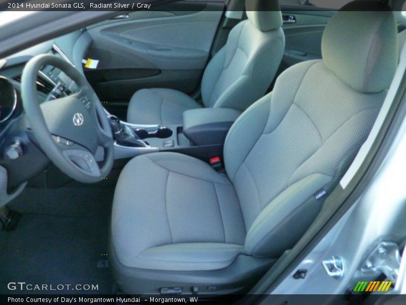Radiant Silver / Gray 2014 Hyundai Sonata GLS
