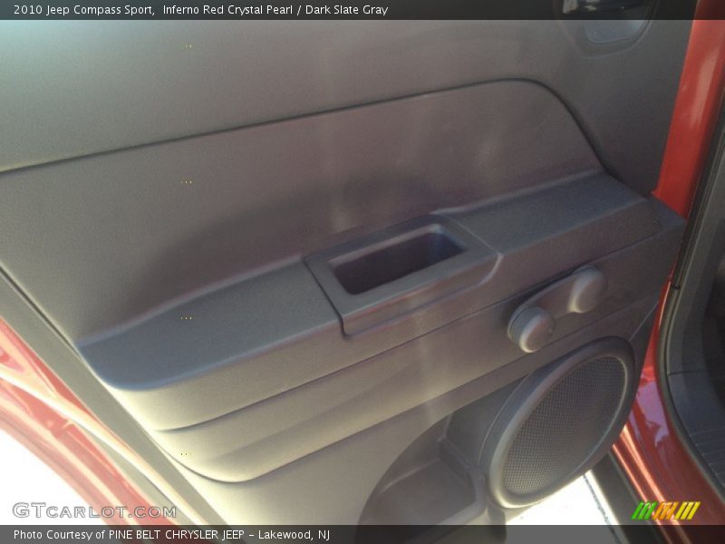 Inferno Red Crystal Pearl / Dark Slate Gray 2010 Jeep Compass Sport