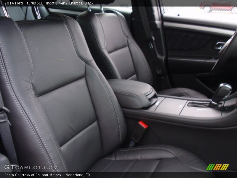 Ingot Silver / Charcoal Black 2014 Ford Taurus SEL