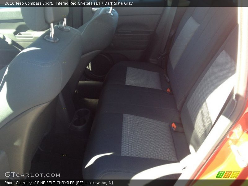 Inferno Red Crystal Pearl / Dark Slate Gray 2010 Jeep Compass Sport
