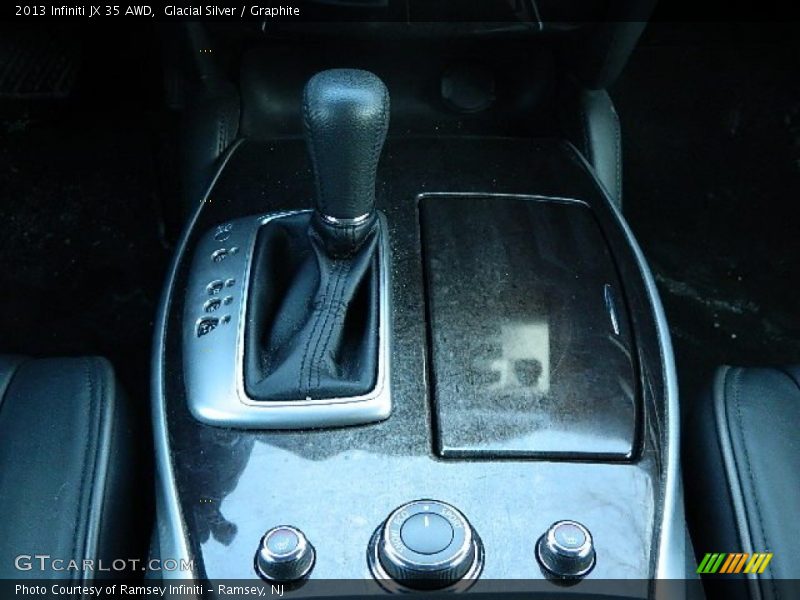 Glacial Silver / Graphite 2013 Infiniti JX 35 AWD
