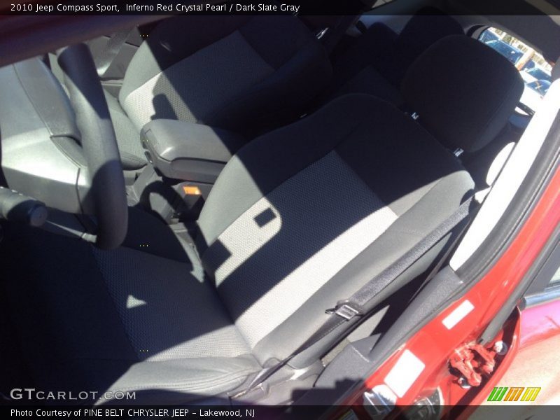 Inferno Red Crystal Pearl / Dark Slate Gray 2010 Jeep Compass Sport