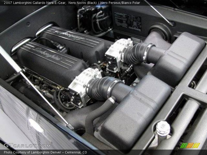  2007 Gallardo Nera E-Gear Engine - 5.0 Liter DOHC 40-Valve VVT V10