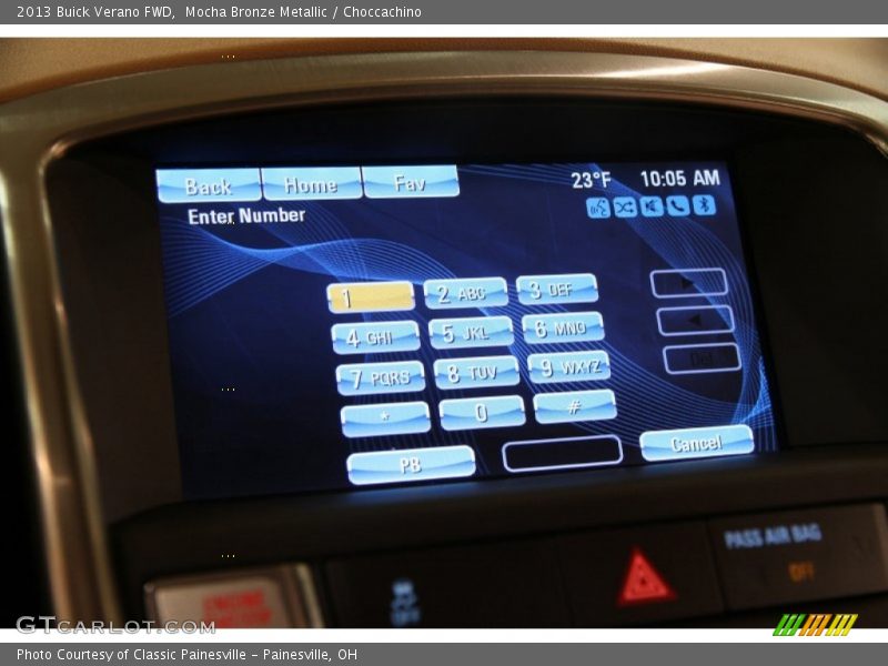 Mocha Bronze Metallic / Choccachino 2013 Buick Verano FWD