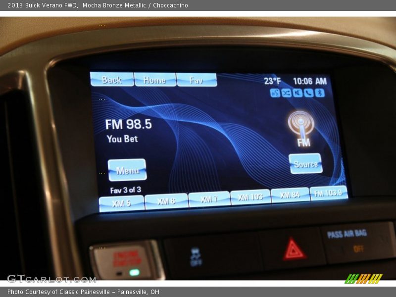 Mocha Bronze Metallic / Choccachino 2013 Buick Verano FWD