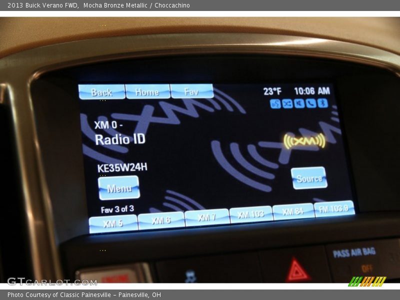 Mocha Bronze Metallic / Choccachino 2013 Buick Verano FWD