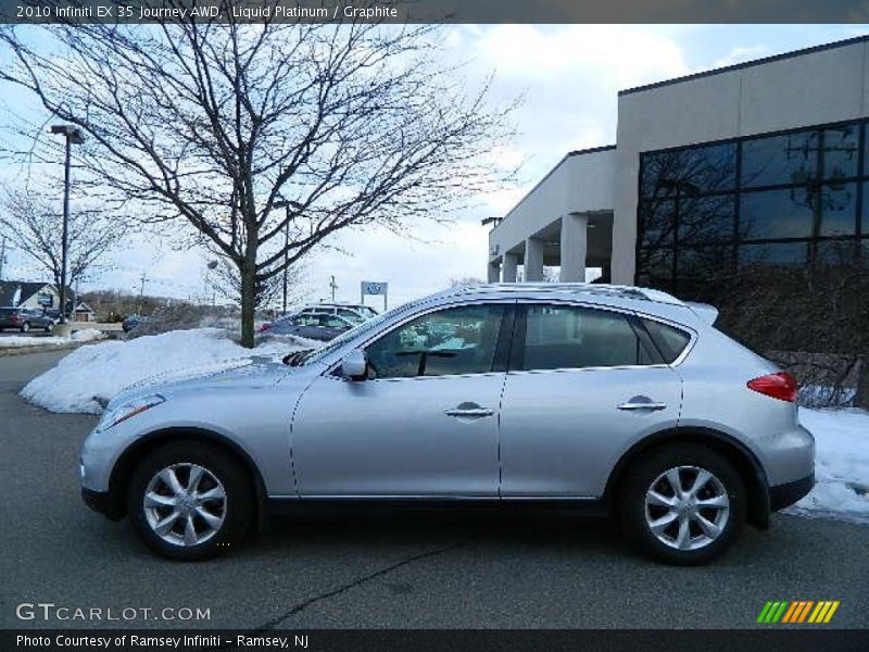 Liquid Platinum / Graphite 2010 Infiniti EX 35 Journey AWD