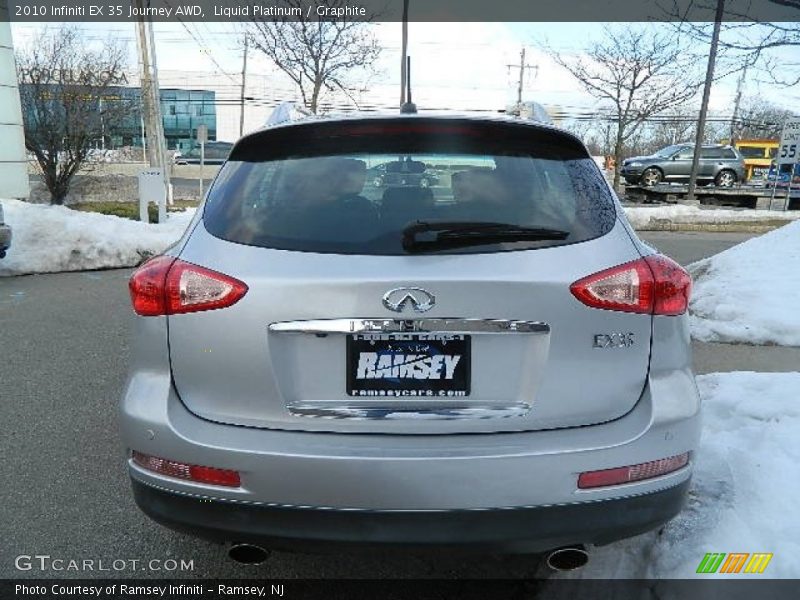 Liquid Platinum / Graphite 2010 Infiniti EX 35 Journey AWD