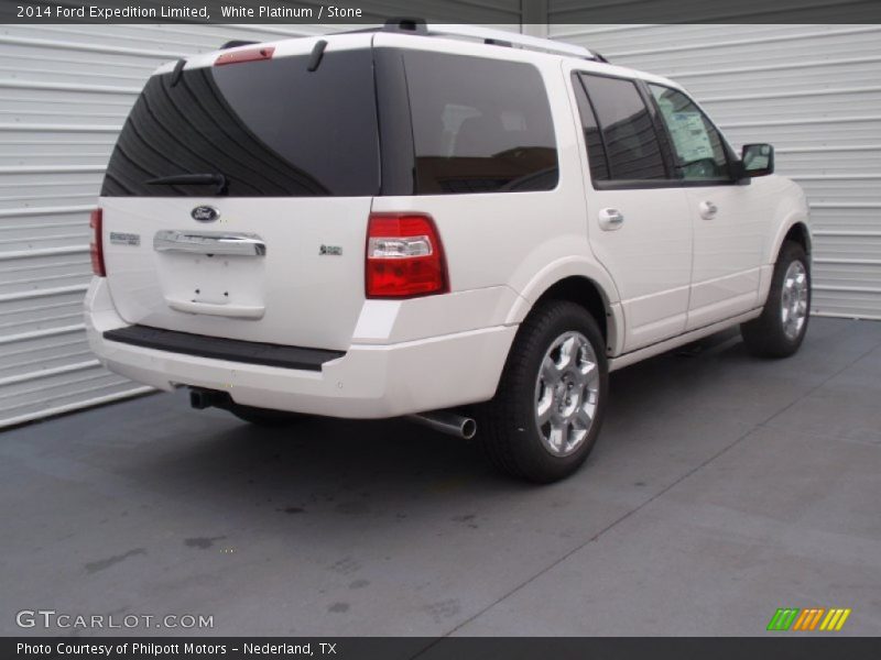 White Platinum / Stone 2014 Ford Expedition Limited