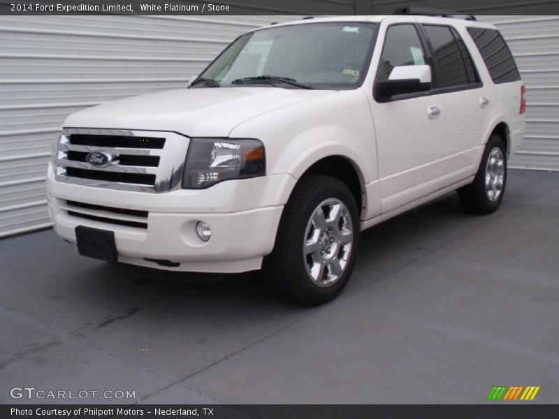 White Platinum / Stone 2014 Ford Expedition Limited
