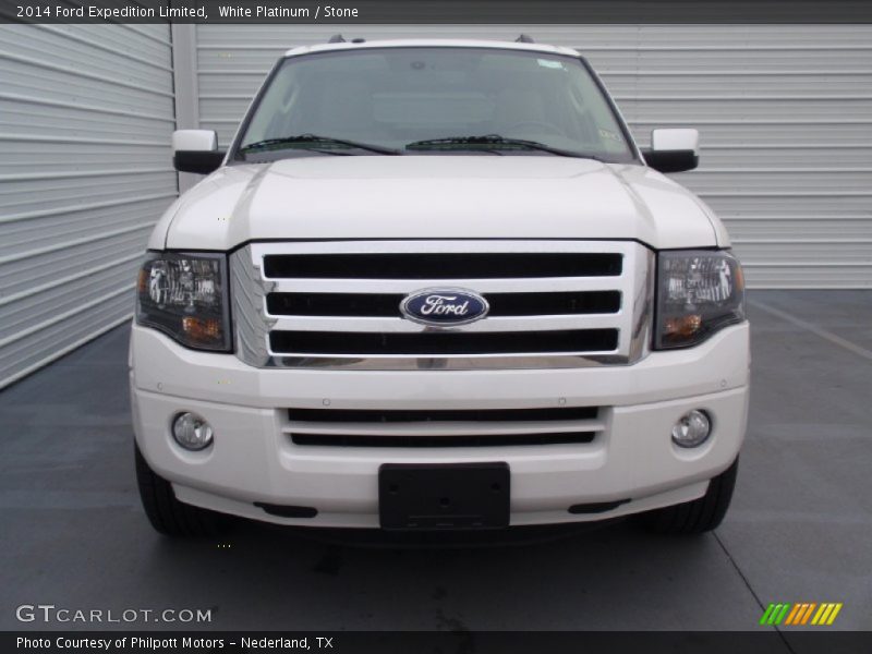 White Platinum / Stone 2014 Ford Expedition Limited