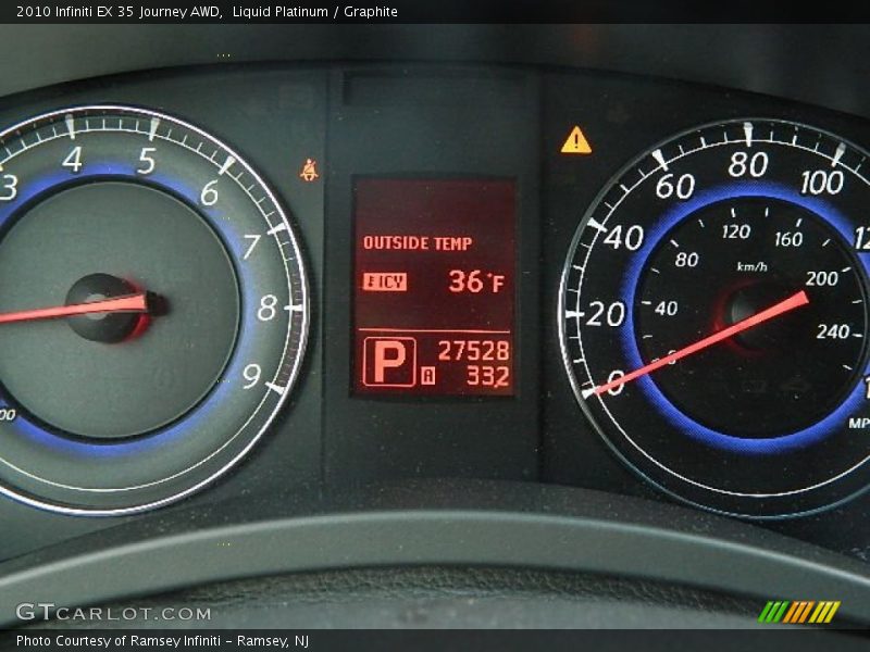 Liquid Platinum / Graphite 2010 Infiniti EX 35 Journey AWD