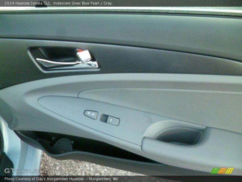 Iridescent Silver Blue Pearl / Gray 2014 Hyundai Sonata GLS