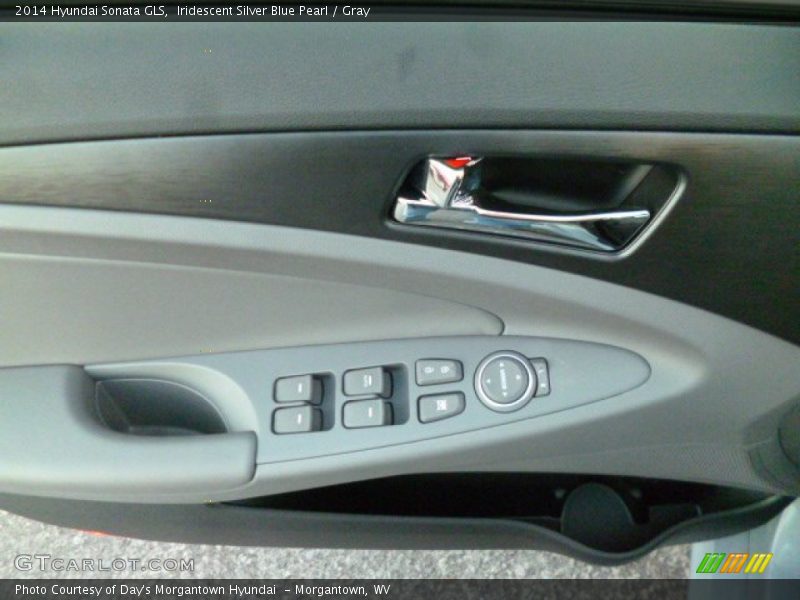 Iridescent Silver Blue Pearl / Gray 2014 Hyundai Sonata GLS