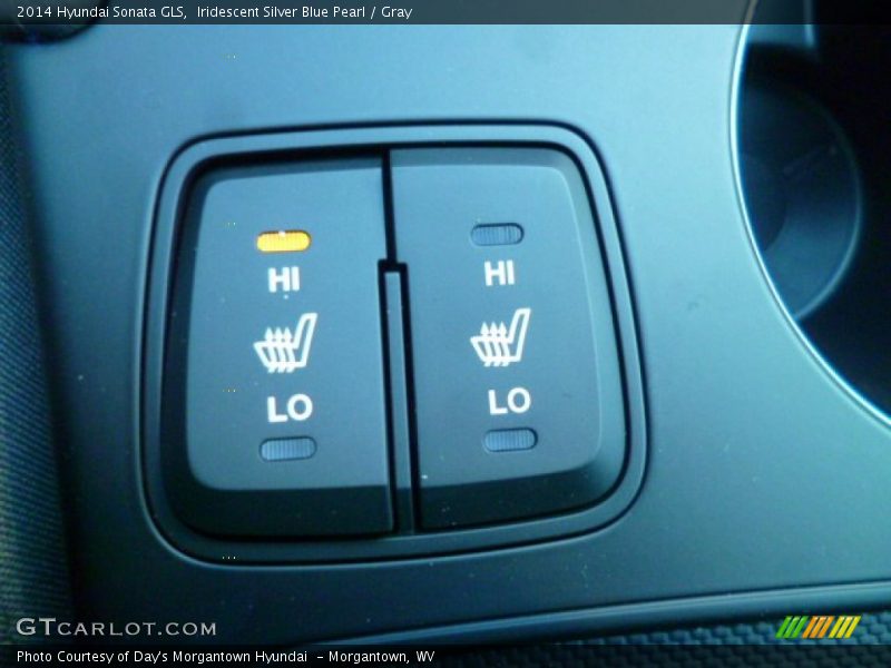 Iridescent Silver Blue Pearl / Gray 2014 Hyundai Sonata GLS