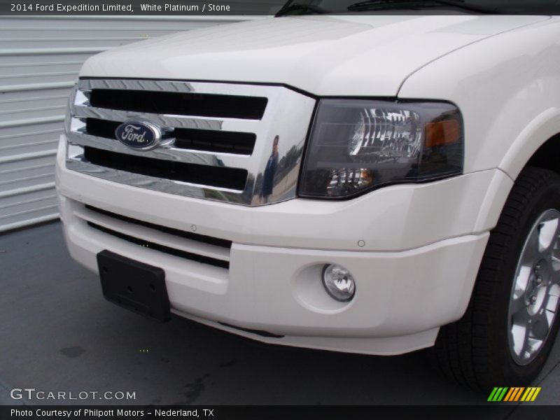White Platinum / Stone 2014 Ford Expedition Limited
