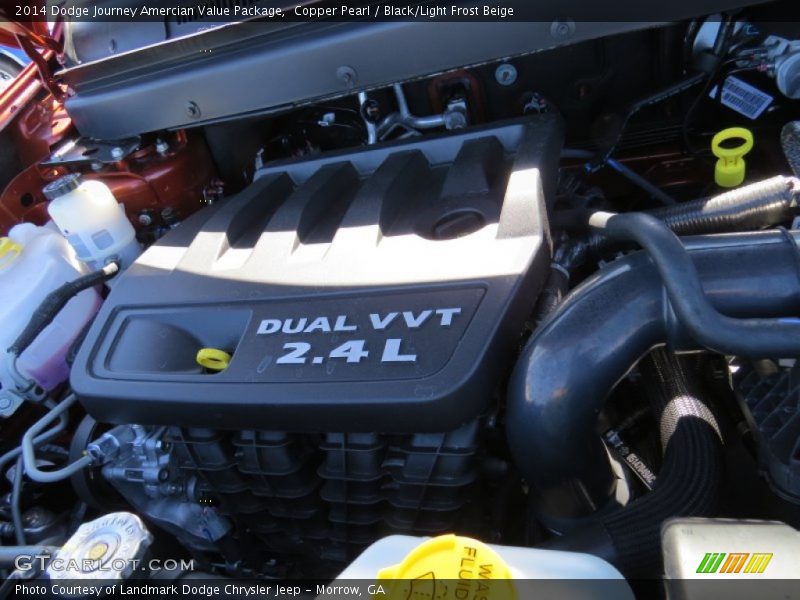 Copper Pearl / Black/Light Frost Beige 2014 Dodge Journey Amercian Value Package
