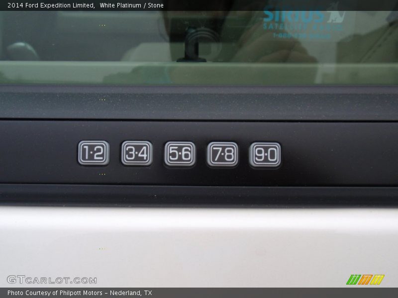 White Platinum / Stone 2014 Ford Expedition Limited