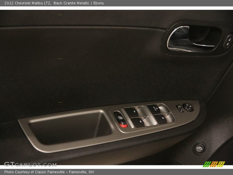 Black Granite Metallic / Ebony 2012 Chevrolet Malibu LTZ