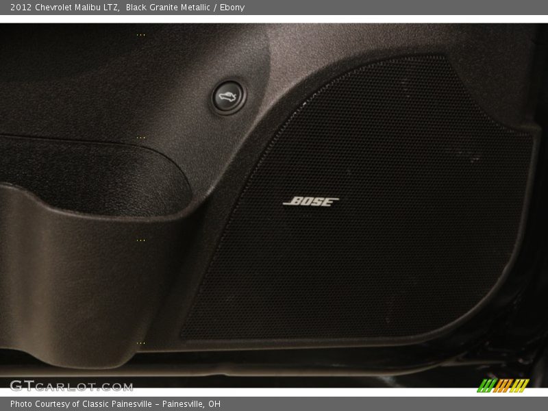 Black Granite Metallic / Ebony 2012 Chevrolet Malibu LTZ