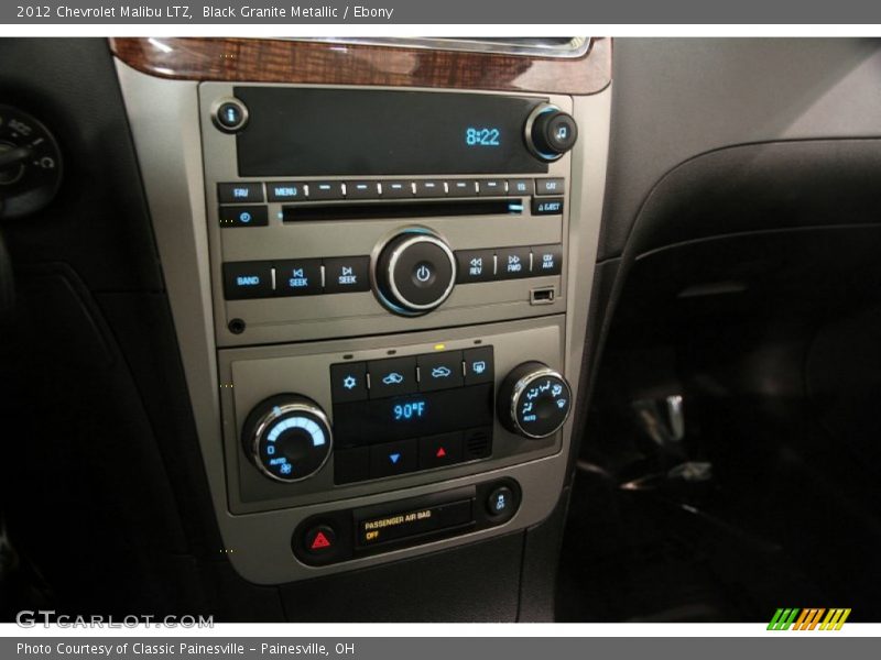 Controls of 2012 Malibu LTZ