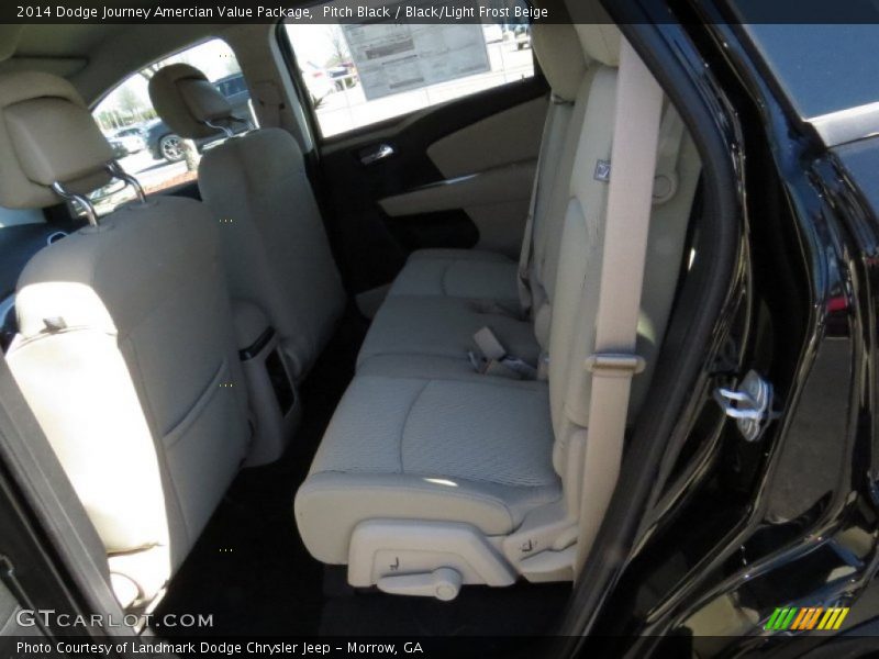 Pitch Black / Black/Light Frost Beige 2014 Dodge Journey Amercian Value Package