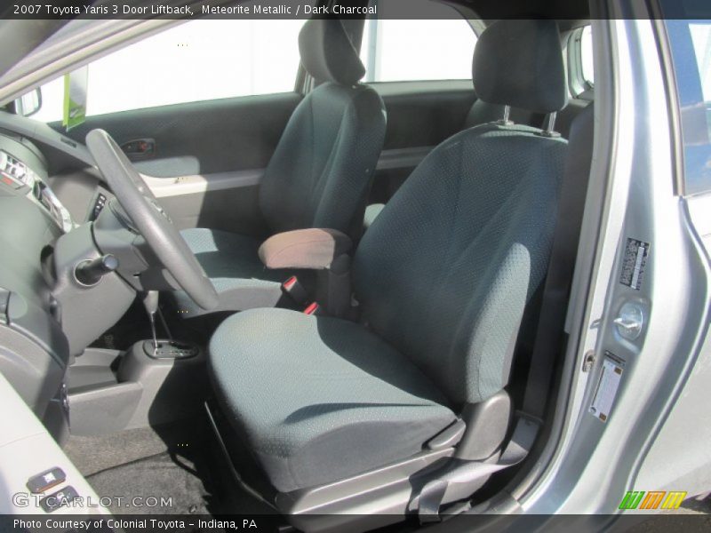 Meteorite Metallic / Dark Charcoal 2007 Toyota Yaris 3 Door Liftback