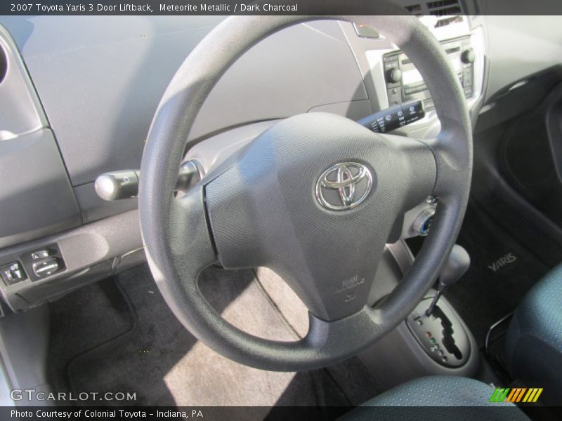 Meteorite Metallic / Dark Charcoal 2007 Toyota Yaris 3 Door Liftback