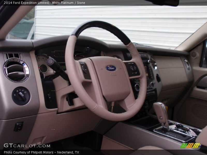 White Platinum / Stone 2014 Ford Expedition Limited