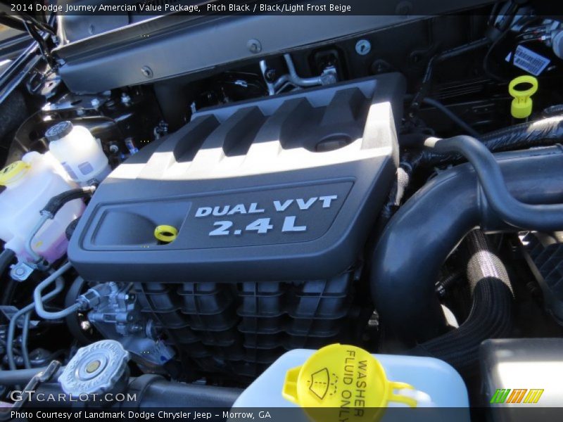 Pitch Black / Black/Light Frost Beige 2014 Dodge Journey Amercian Value Package