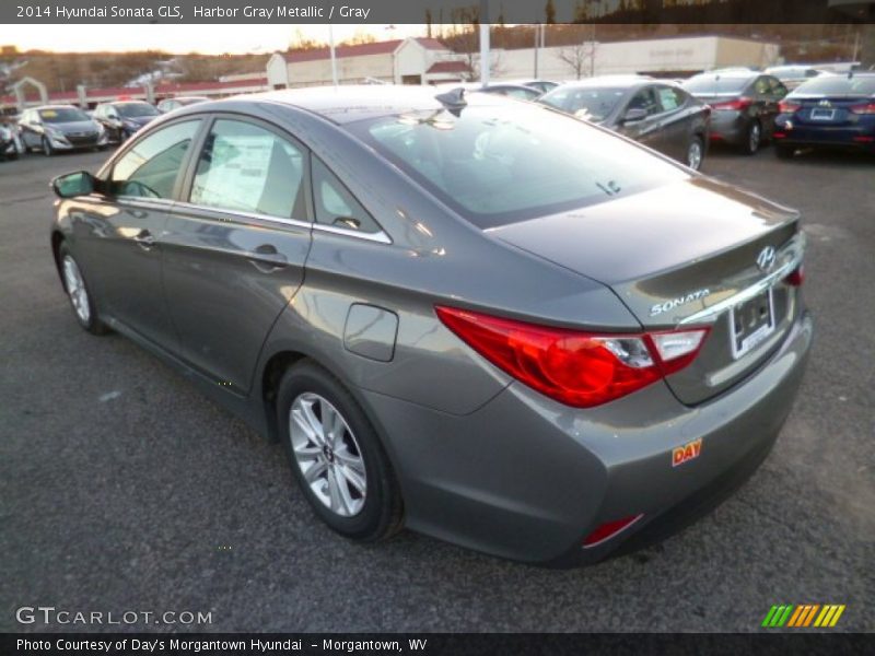 Harbor Gray Metallic / Gray 2014 Hyundai Sonata GLS