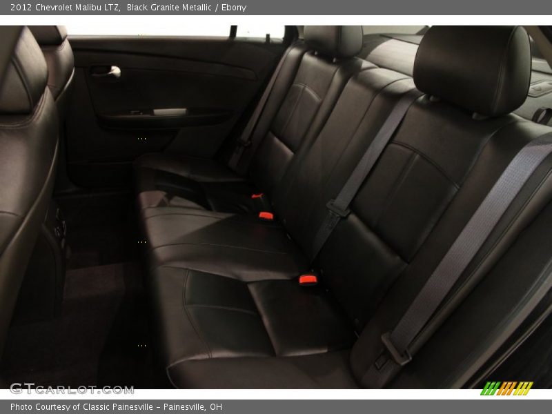 Black Granite Metallic / Ebony 2012 Chevrolet Malibu LTZ