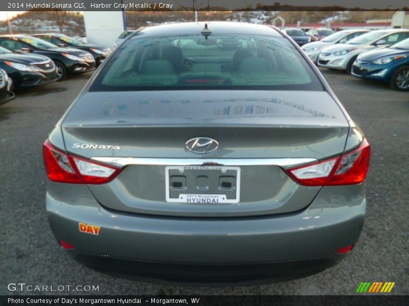 Harbor Gray Metallic / Gray 2014 Hyundai Sonata GLS