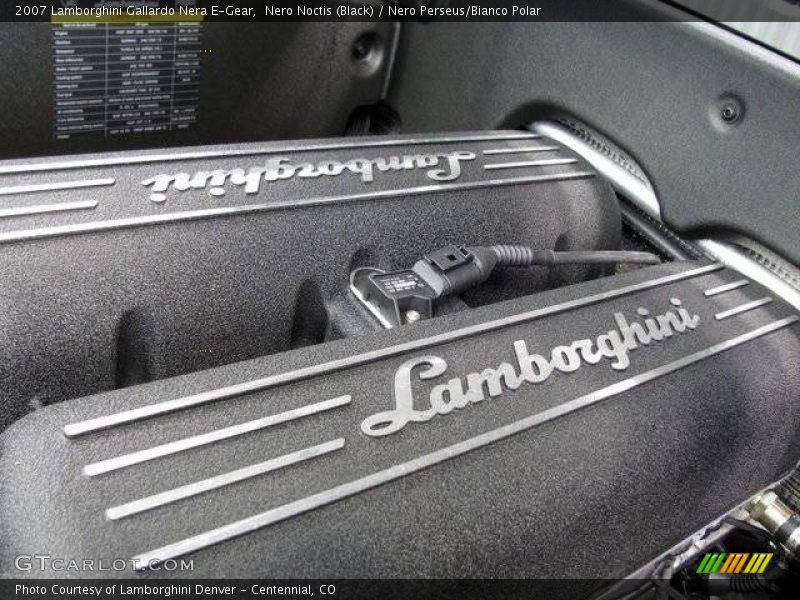  2007 Gallardo Nera E-Gear Engine - 5.0 Liter DOHC 40-Valve VVT V10