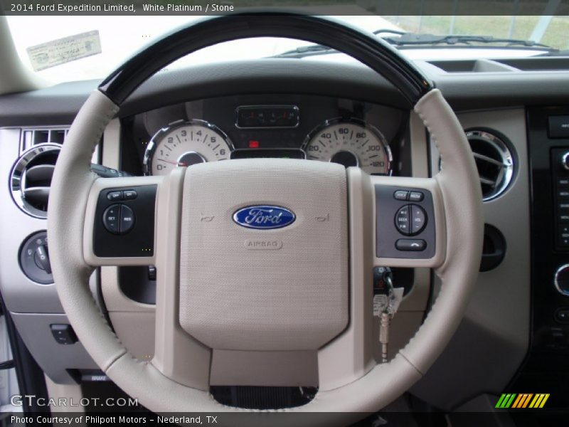 White Platinum / Stone 2014 Ford Expedition Limited