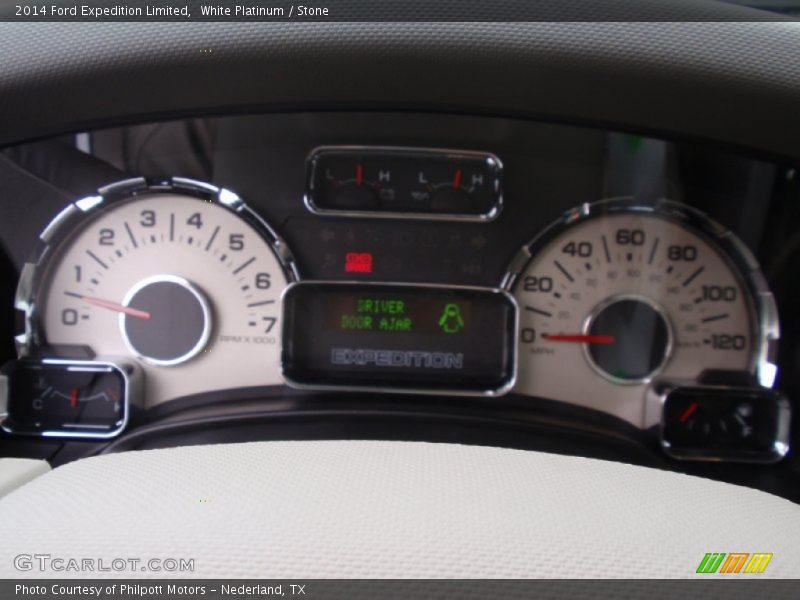 White Platinum / Stone 2014 Ford Expedition Limited