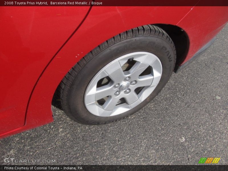 Barcelona Red Metallic / Bisque 2008 Toyota Prius Hybrid