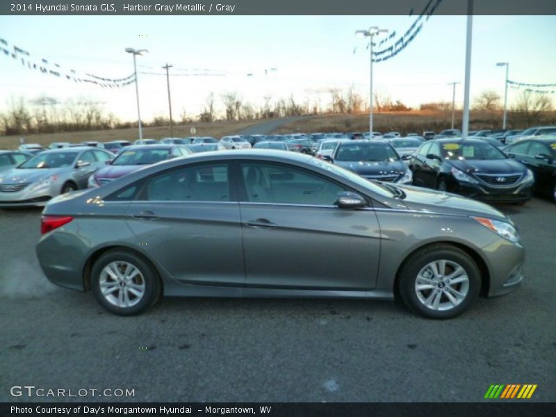 Harbor Gray Metallic / Gray 2014 Hyundai Sonata GLS