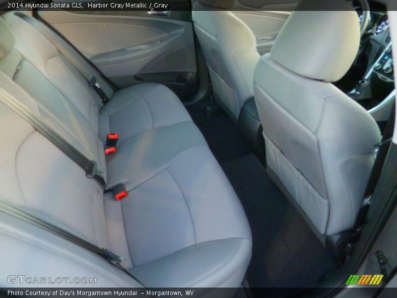 Harbor Gray Metallic / Gray 2014 Hyundai Sonata GLS